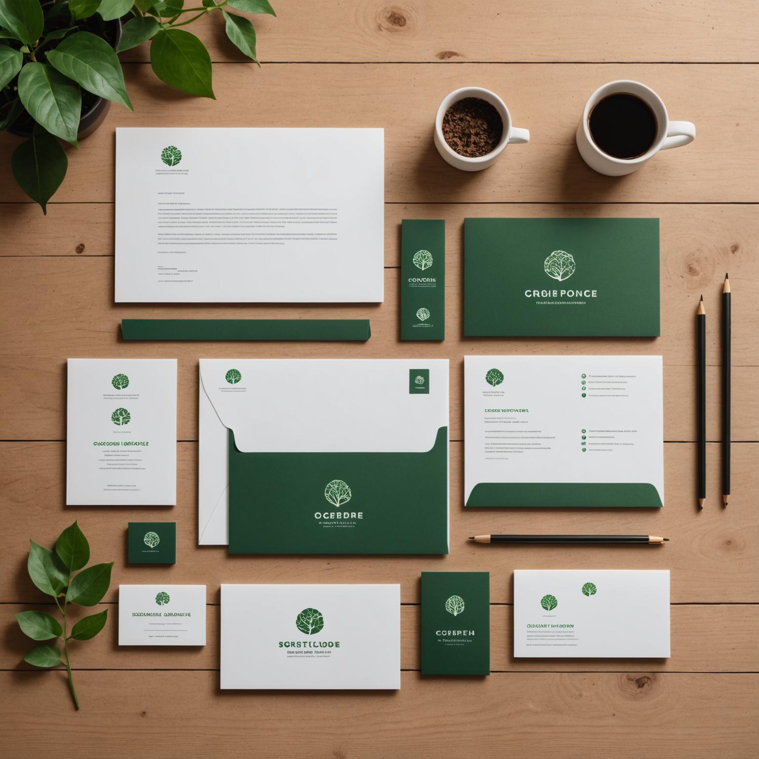 GreenLeaf Foundation brand identity showcase